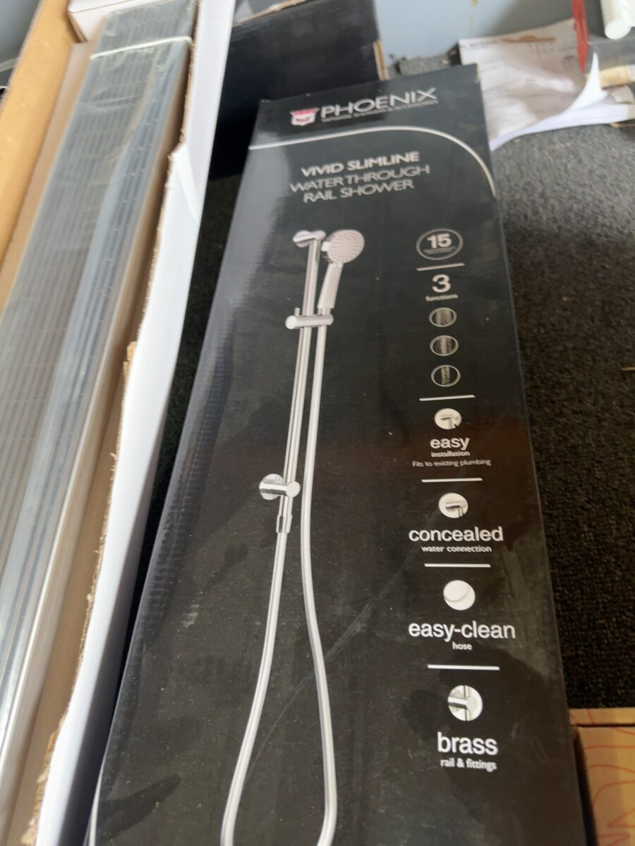 PHOENIX VIVID SHOWER RAIL, HAND SHOWER VS687CHR