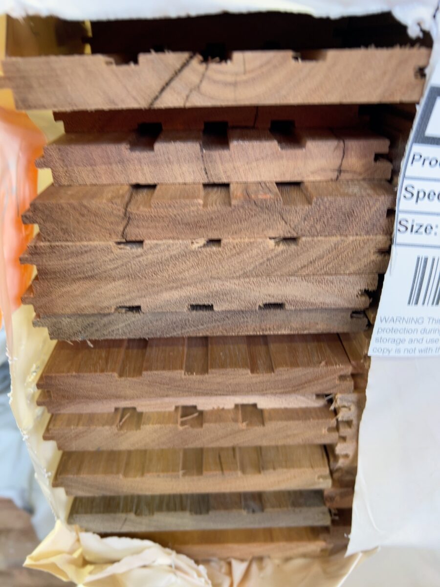125X14 SPOTTED GUM FEATURE GRADE OVERLAY FLOORING