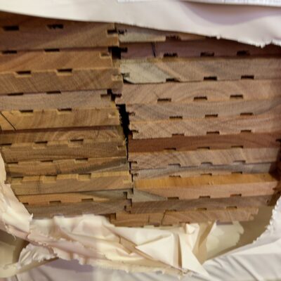 125X14 FEATURE GRADE SPOTTED GUM OVERLAY FLOORING