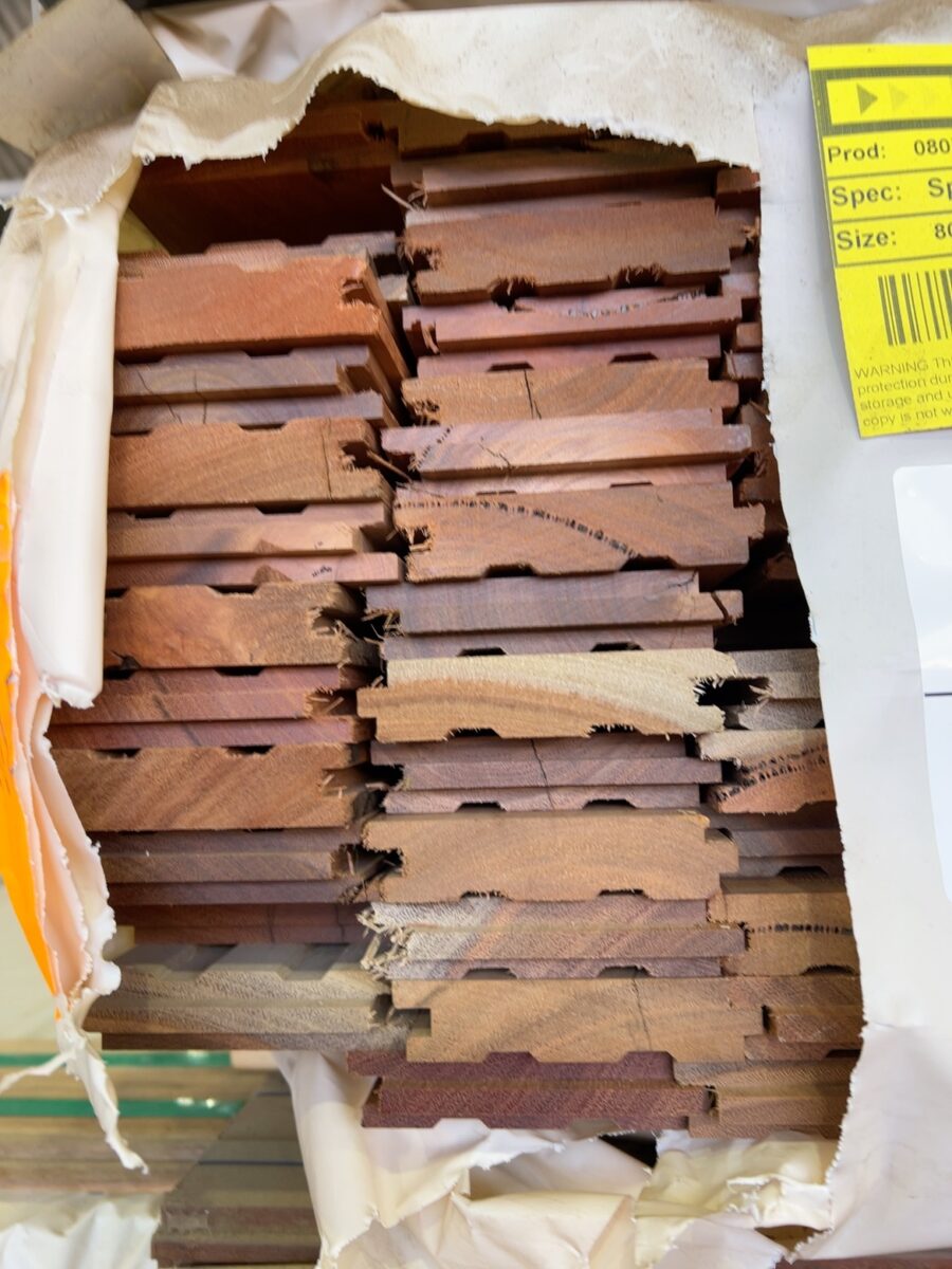 80X19 SPOTTED GUM FEATURE GRADE FLOORING