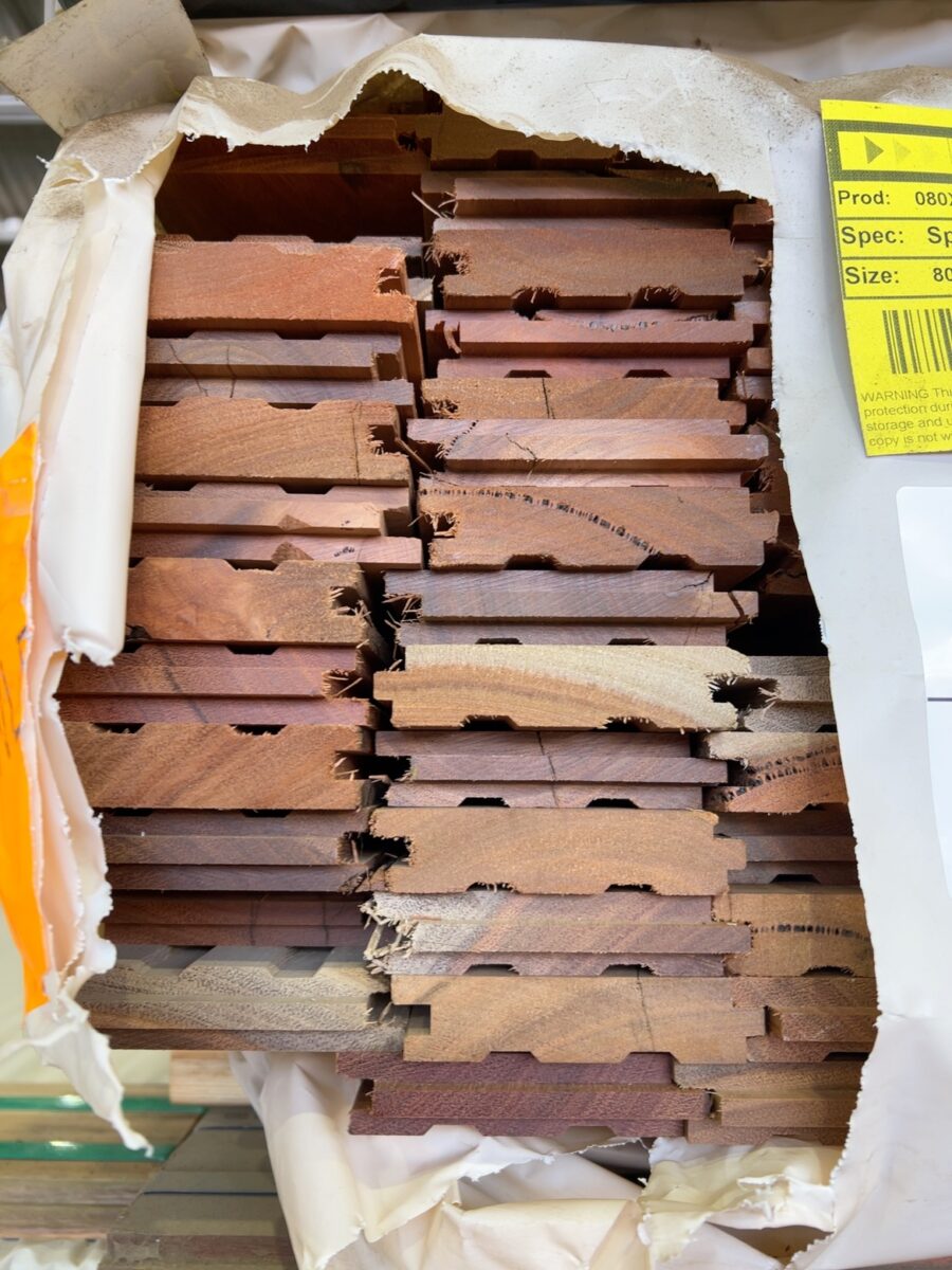 80X19 SPOTTED GUM FEATURE GRADE FLOORING