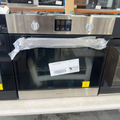 NEW ARTUSI AO676X 600MM ELECTRIC OVEN, SOLD AS IS NO WARRANTY