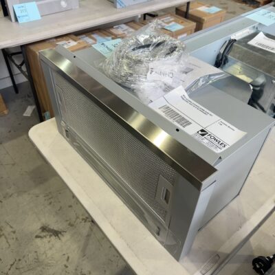 NEW TECHNIKA SLH260ISS 600MM SLIDE OUT RANGEHOOD, SOLD AS IS NO WARRANTY