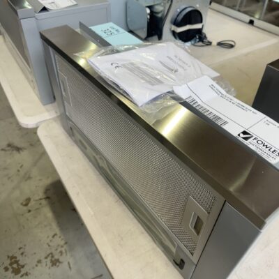 NEW TECHNIKA SL101601-3 600MM SLIDE OUT RANGEHOOD, SOLD AS IS NO WARRANTY