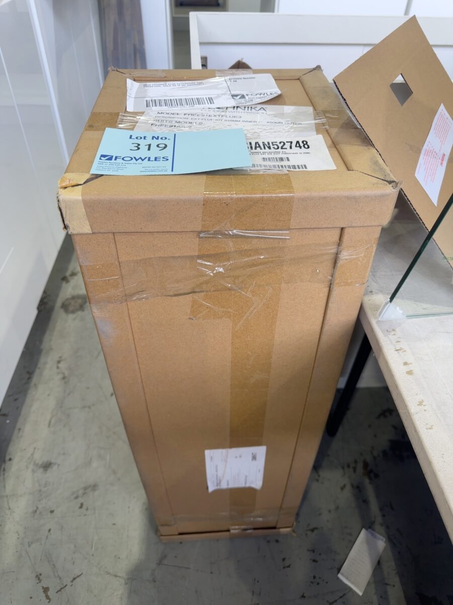 NEW TECHNIKA FLUE EXTENSIONS FOR FHEE91A9S, SOLD AS IS NO WARRANTY