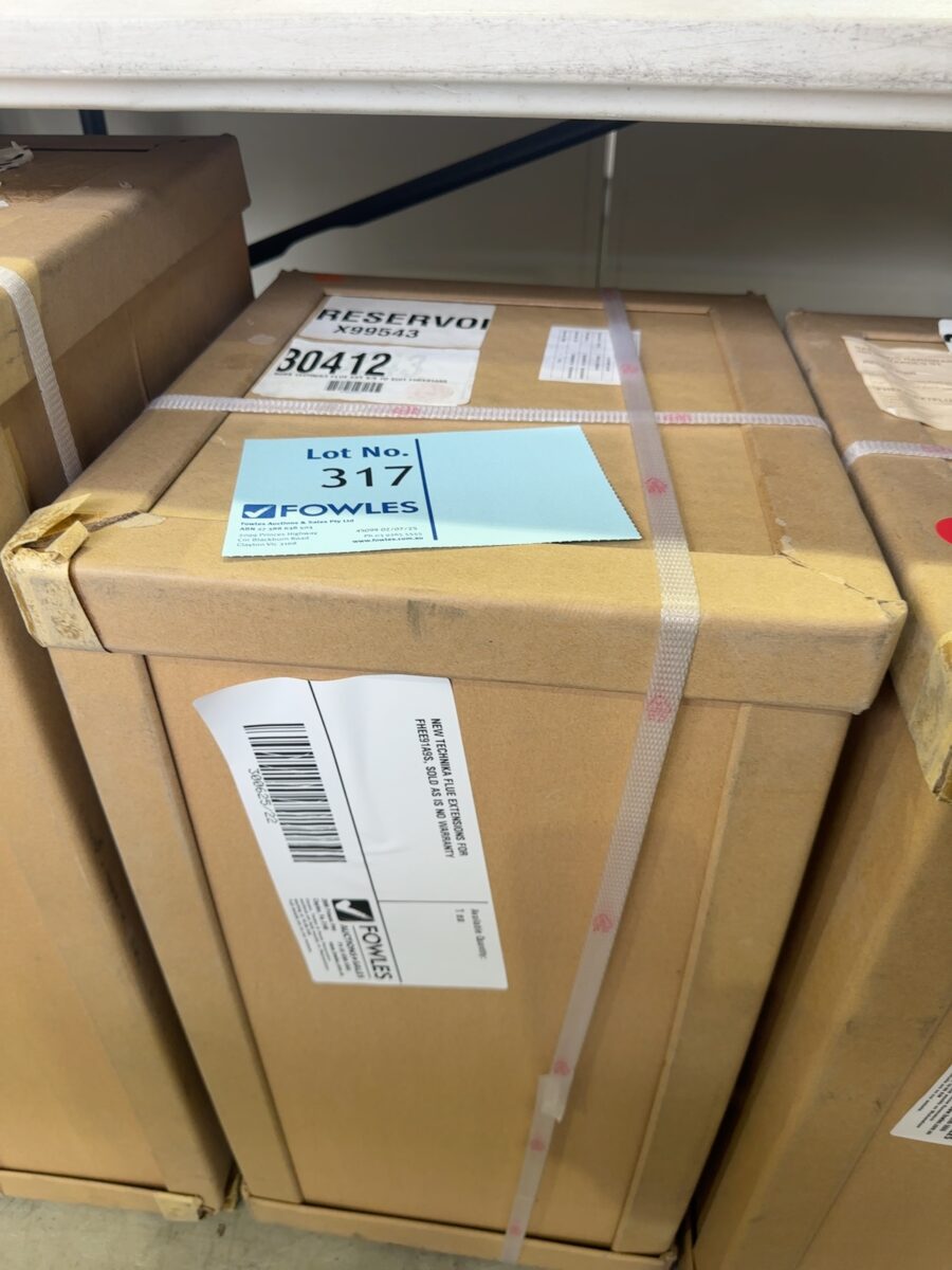 NEW TECHNIKA FLUE EXTENSIONS FOR FHEE91A9S, SOLD AS IS NO WARRANTY