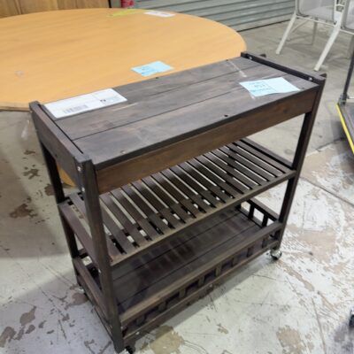 NEW HOLGER KITCHEN CART ESPRESSO,