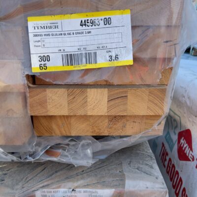 300X65 GL10 HARDWOOD LAMINATED BEAMS-10/3.6