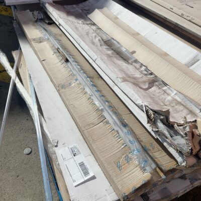 PALLET OF ASSORTED SHOWER SCREENS SOLD AS IS