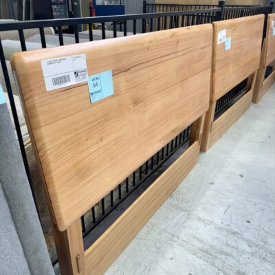 EX DISPLAY MESSMATE TIMBER QUEEN HEADBOARD ONLY, MALIBU