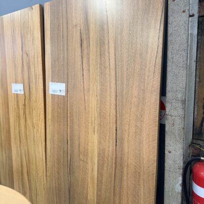 CLEARANCE LUCA 2100MM MARRI TIMBER DINING TABLE TOPS ONLY, SOLD AS IS **NO LEGS**