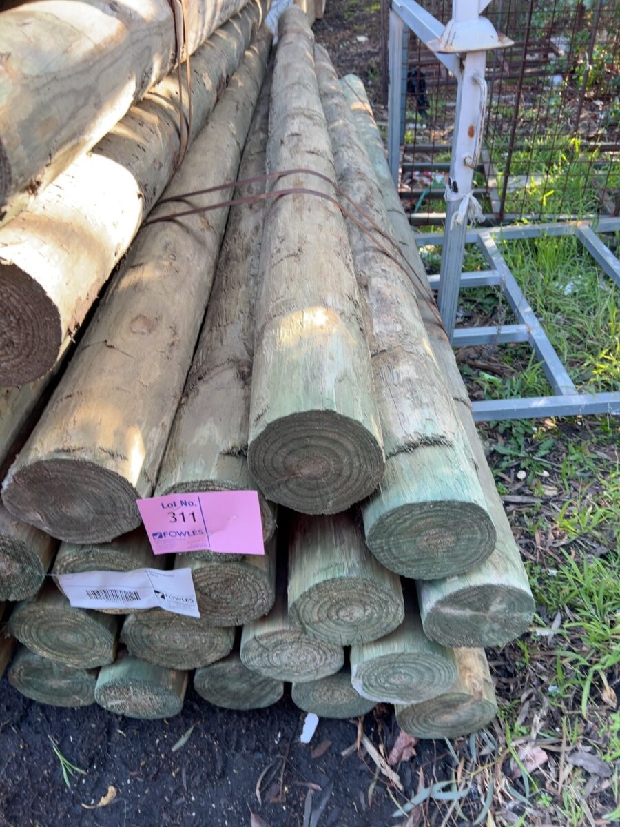 150-175MM TREATED PINE POLES-20/3.0