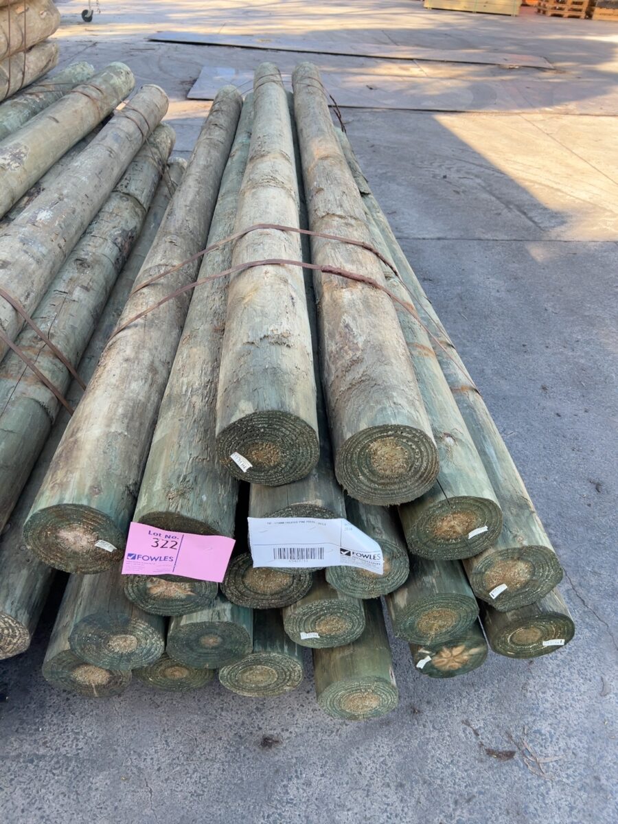 150-175MM TREATED PINE POLES-20/3.0