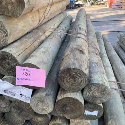 150-175MM TREATED PINE POLES-20/3.0