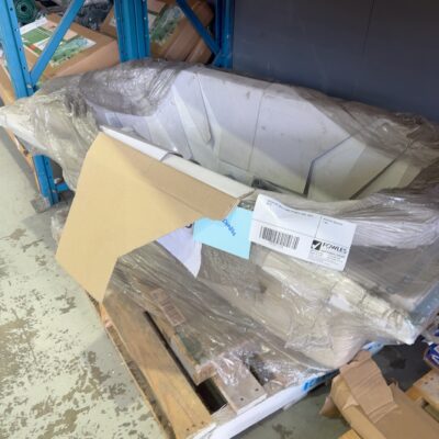PALLET OF WITH 2 DROP IN BATH TUBS, SOLD AS IS