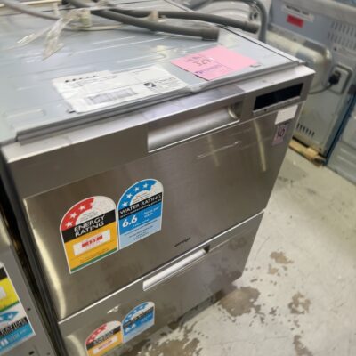 EX DISPLAY OMEGA ODD614X DOUBLE DISH DRAWER DISHWASHER  SOLD AS IS NO WARRANTY