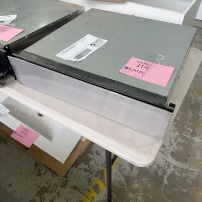 EX DISPLAY AEG WARMING DRAWER SOLD AS IS NO WARRANTY **BENT FASCIA**