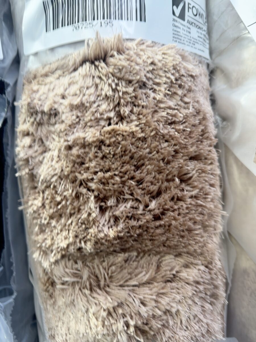 NEW NOAH SHAGGY RUG 200CM X 290CM - LIGHT BROWN