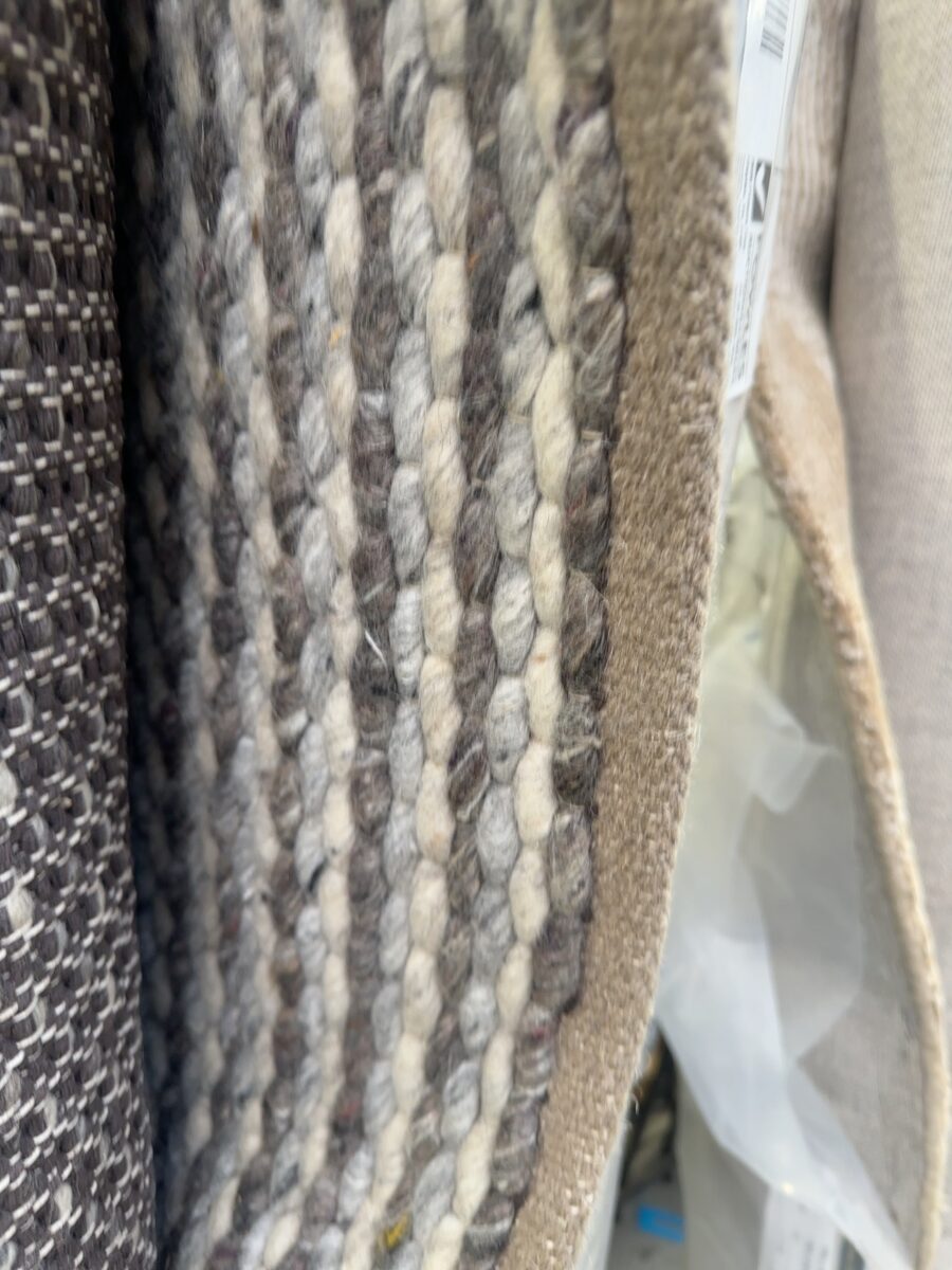 NEW 160CM X 230CM RUG - MADELINE SILVER BROWN