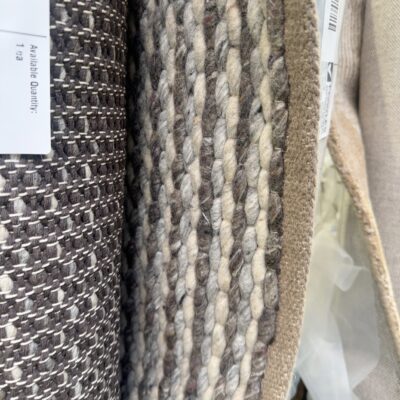 NEW 160CM X 230CM RUG - MADELINE SILVER BROWN