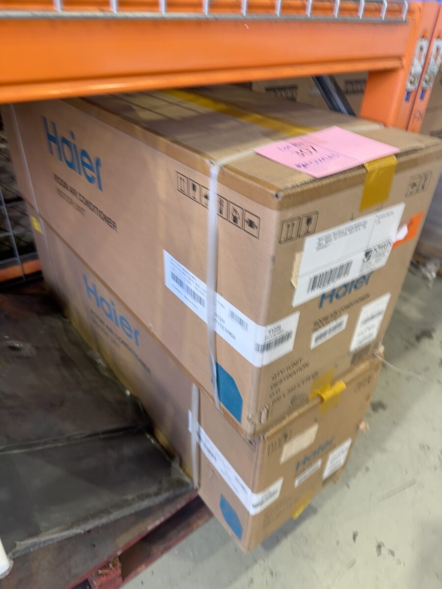 NEW HAIER 7KW SPLIT SYSTEM INDOOR UNIT ONLY, MODEL AS71TE1HRA. SOLD AS IS **NO WARRANTY**