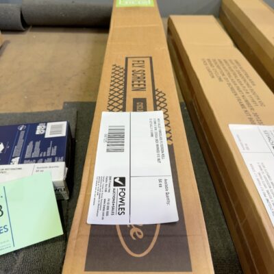 NEW VALUE FIBREGLASS FLYSCREEN ROLL 810MM X 50M, 529634 (BOX MARKED 910 BUT IS ACTUALLY 810MM)