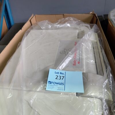 NEW BABY CHANGE STATION, SURFACE MOUNT, OCT-12, 12 MONTH WARRANTY