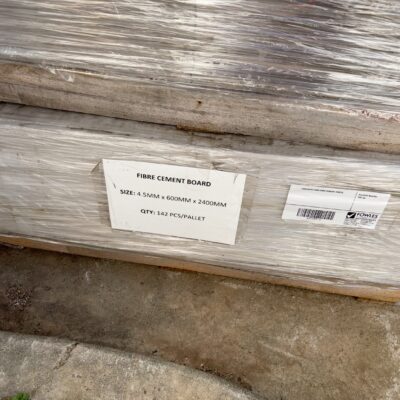 2400X600X4.5MM FIBRE CEMENT SHEETS