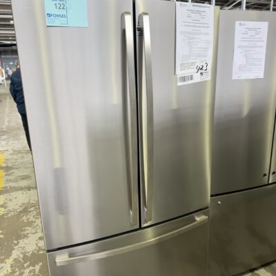 WESTINGHOUSE WHE6000SB FRENCH DOOR FRIDGE, S/STEEL 565 LITRE 896MM WIDE, DUAL CRISPERS HUMIDITY CONTROLLED, FLEXIBLE INTERIOR, LOCKABLE COMPARTMENT, 12 MONTH WARRANTY