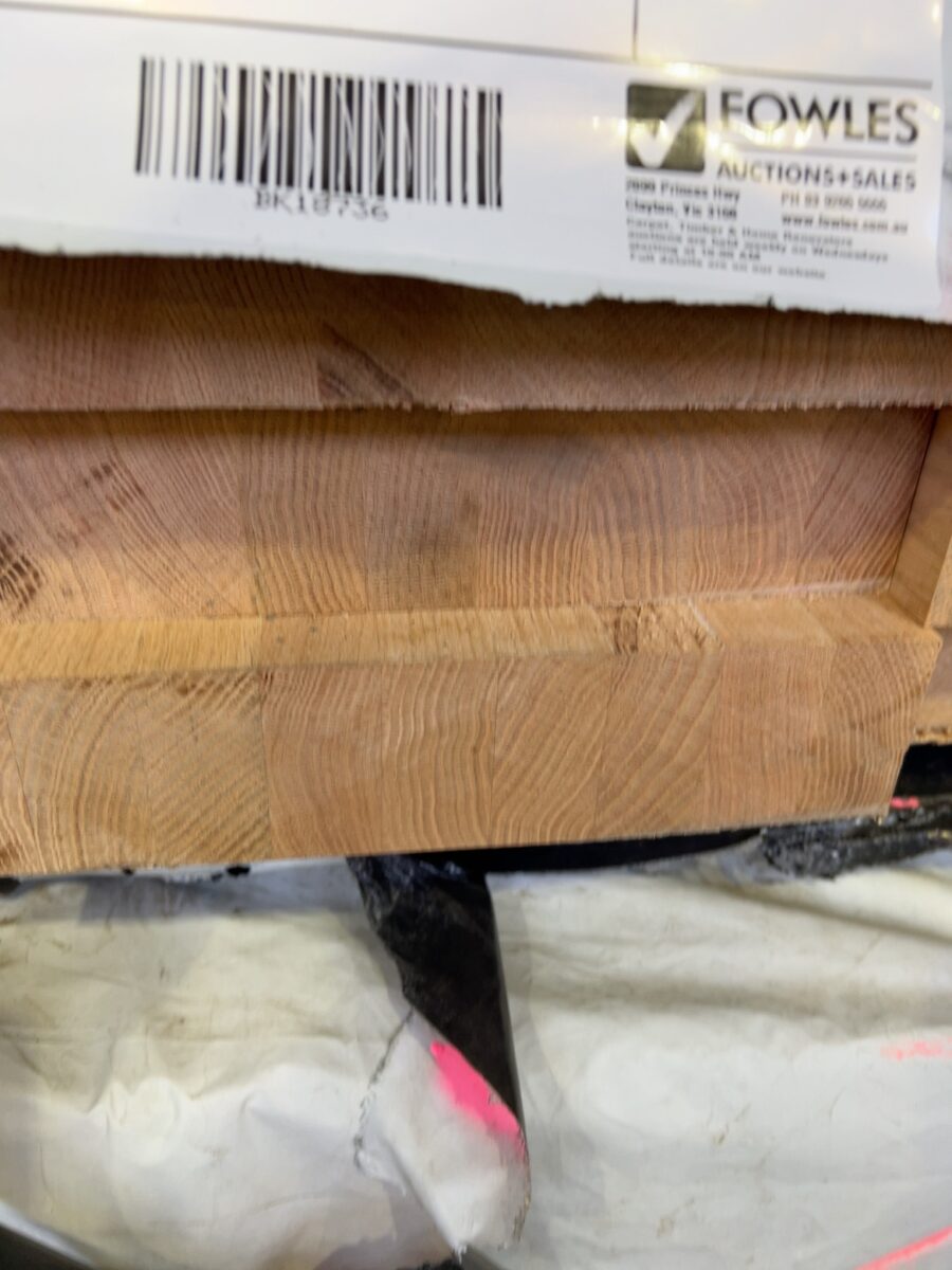 290X68 GLACIAL OAK DAR LAM STANDARD GRADE KD HARDWOOD TREADS-12/1.1