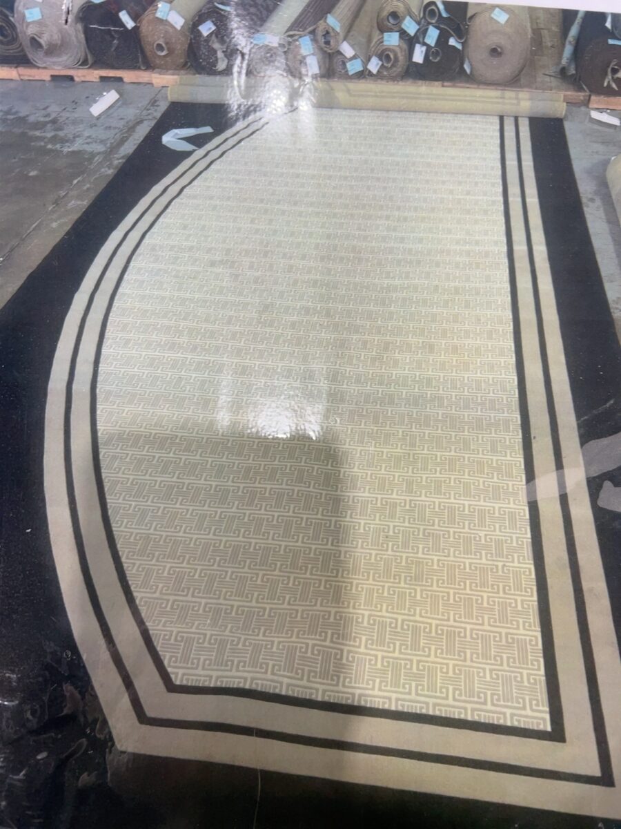Axminster Woven Patterened Carpet 2nds
