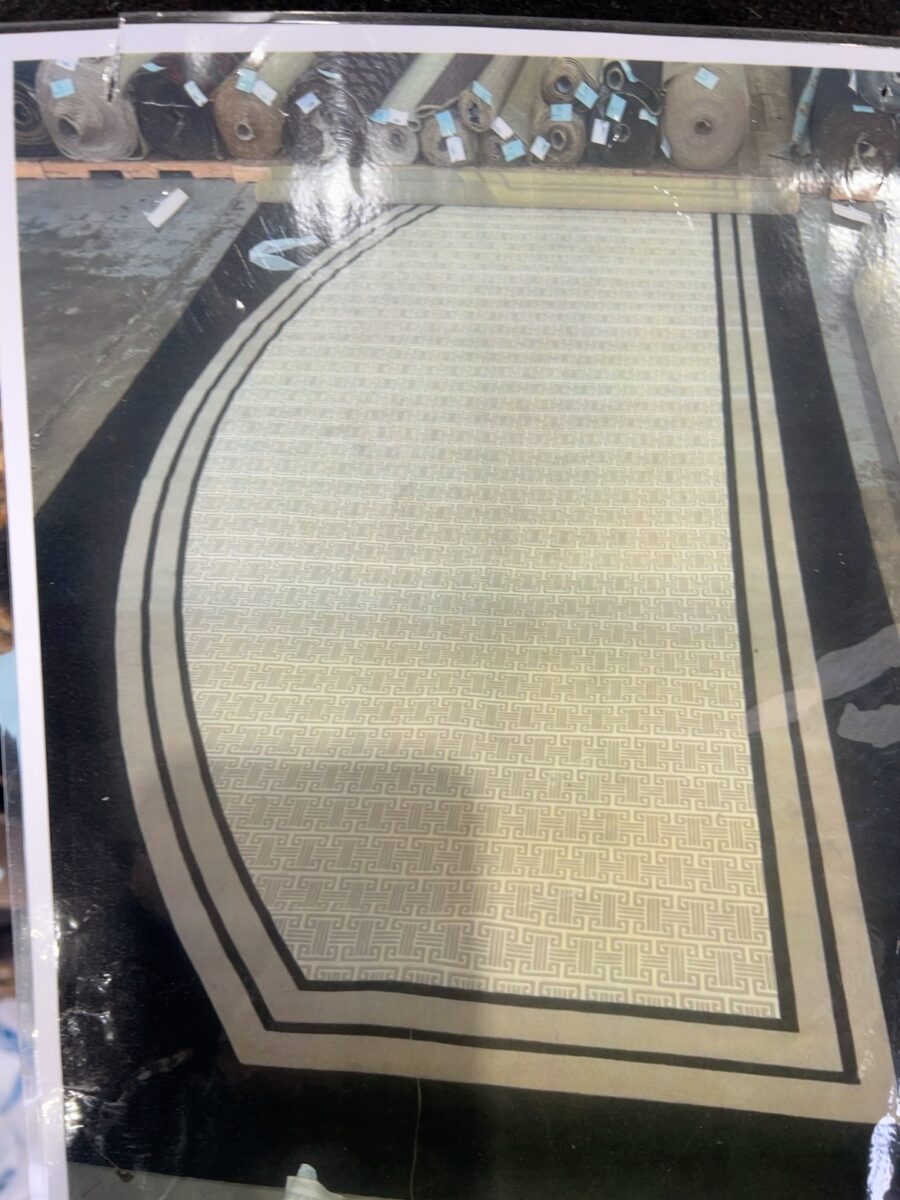 Axminster Woven Patterened Carpet 2nds