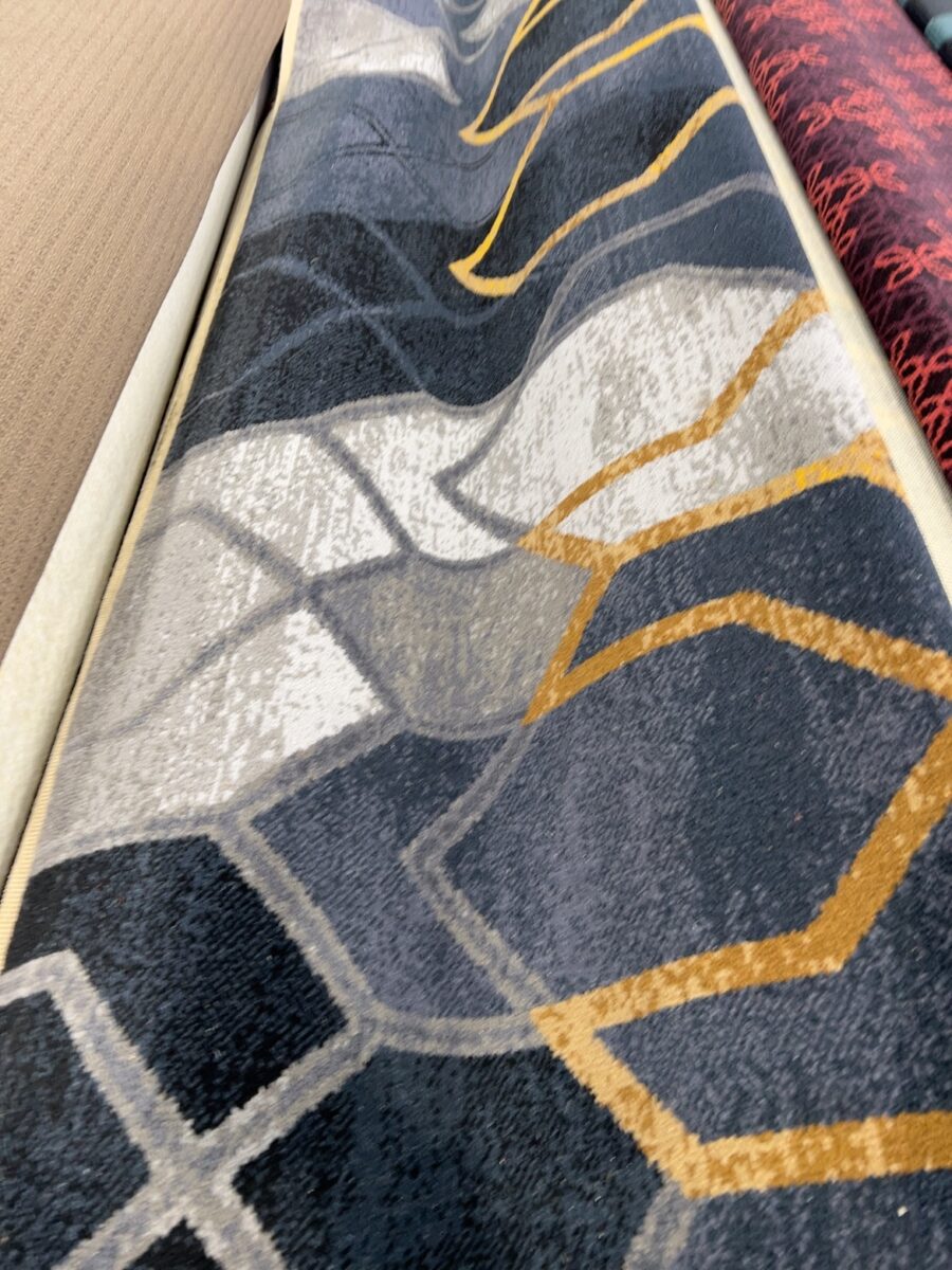 Axminster Woven Patterned Carpet