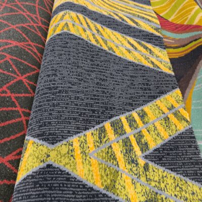 Axminster Woven Patterned Carpet