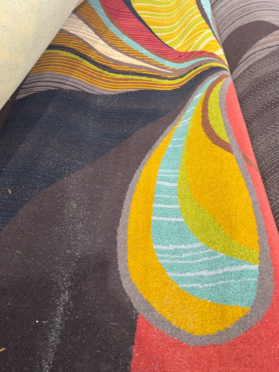 Axminster Woven Patterned Carpet