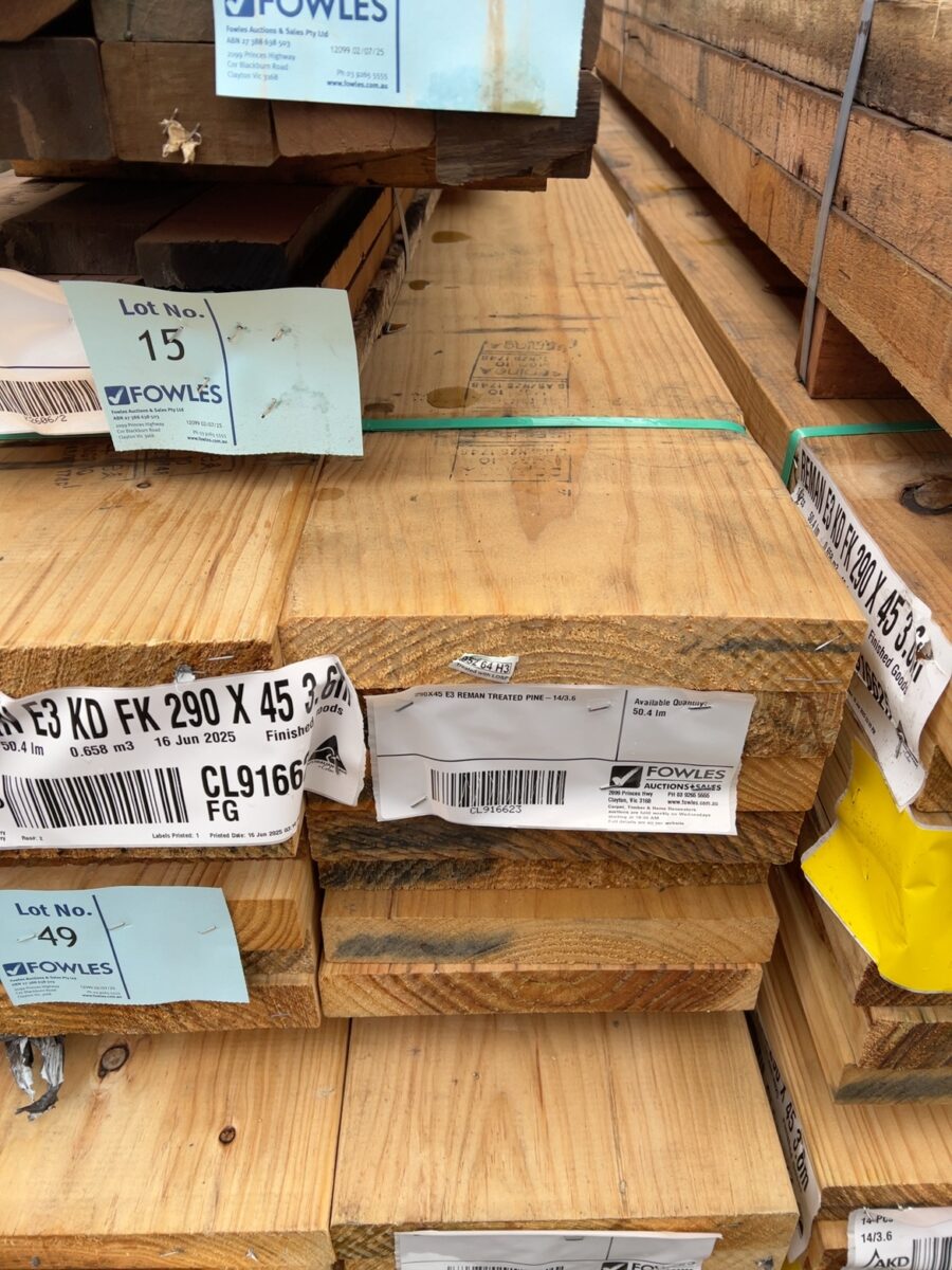 290X45 E3 REMAN TREATED PINE-14/3.6