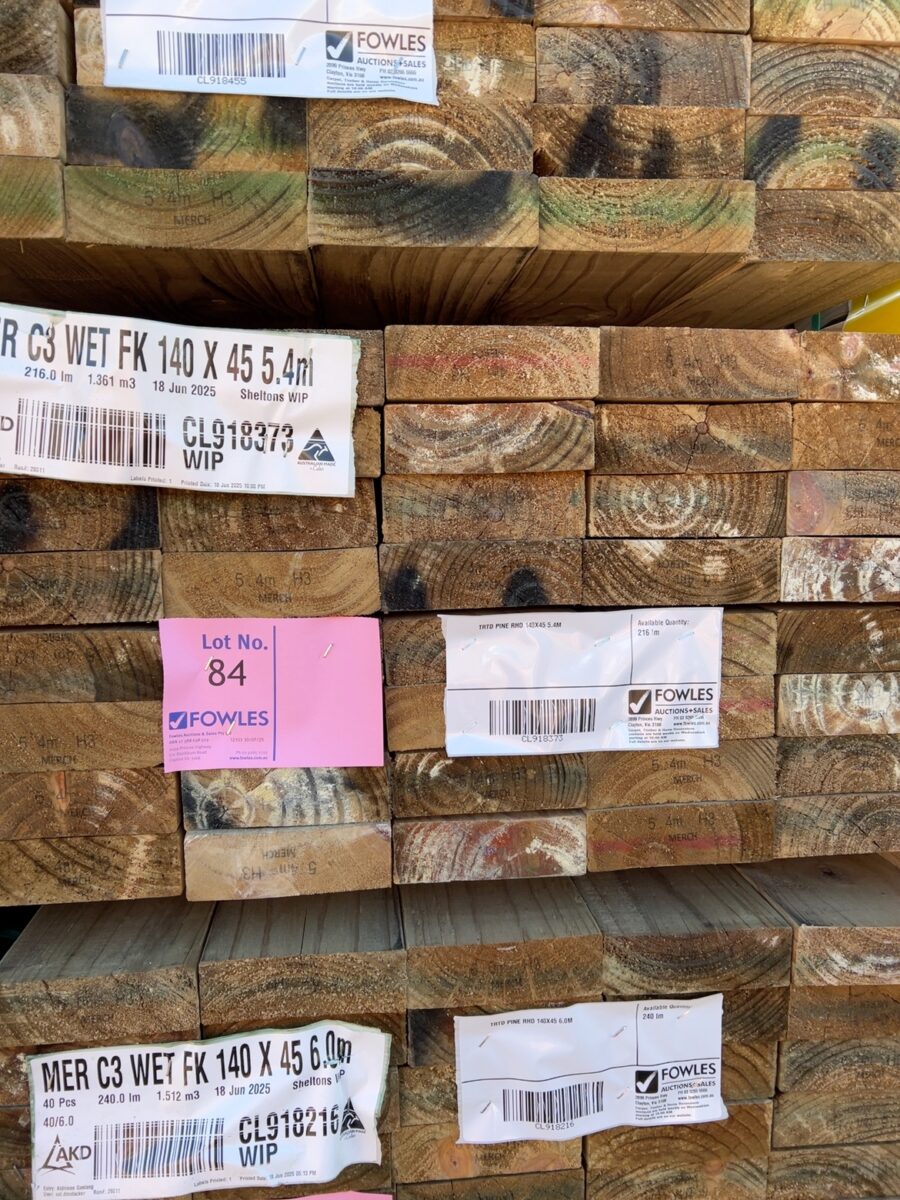 TRTD PINE RHD 140X45 5.4M
