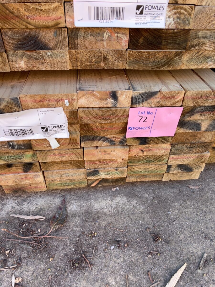 TRTD PINE RHD 140X45 5.4M