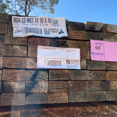 TRTD PINE RHD 90X45 6.0M