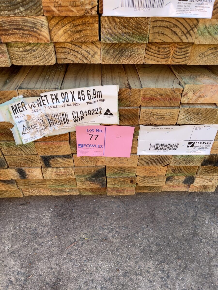 TRTD PINE RHD 90X45 6.0M