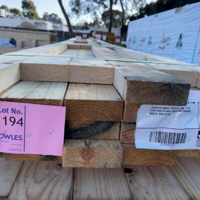120X45 VE3 MGP10 TREATED PINE-21/5.4 (THIS PACK IS AGED STOCK AND CONTAINS MOULD. SOLD AS IS)