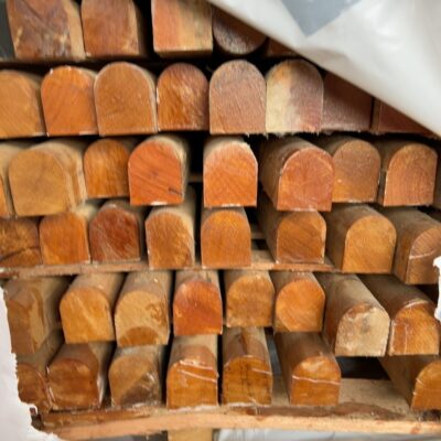 35X42 SOLID BANGKIRAI KD BATTENS WITH ROUNDED TOP-175/1.8