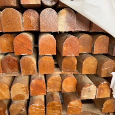 35X42 SOLID BANGKIRAI KD BATTENS WITH ROUNDED TOP-175/1.8