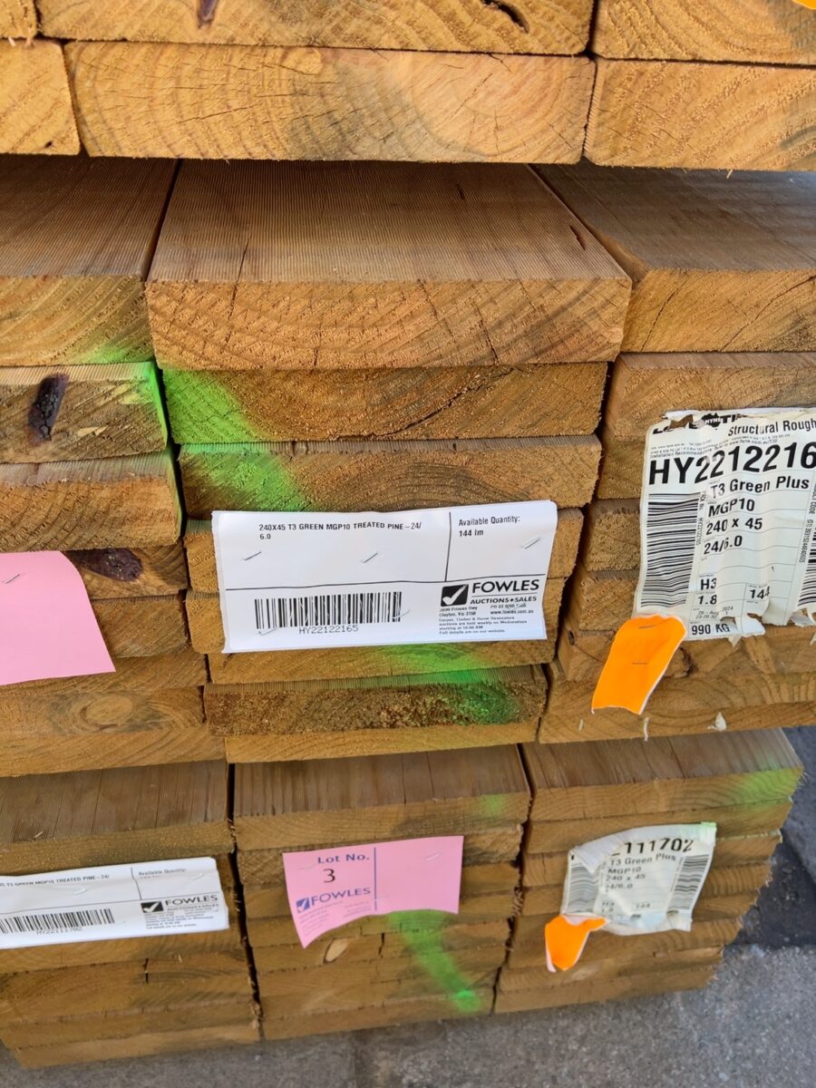240X45 T3 GREEN MGP10 TREATED PINE-24/6.0