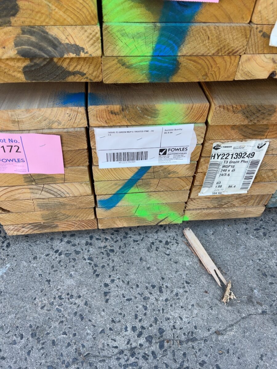 240X45 T3 GREEN MGP10 TREATED PINE-24/3.6