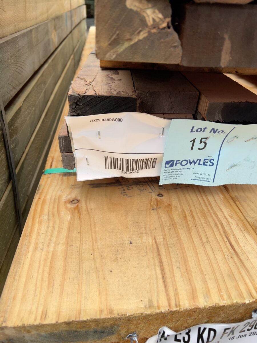 75X25 HARDWOOD