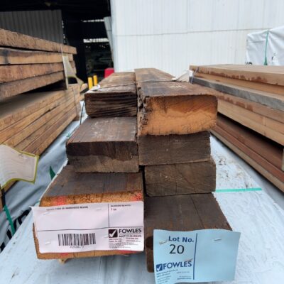 MIXED PACK OF HARDWOOD BEAMS