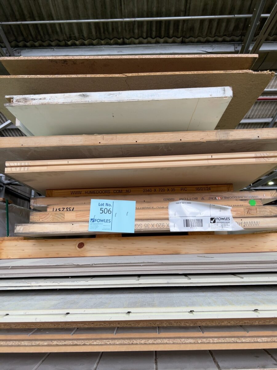 PACK OF ASST'D DOORS