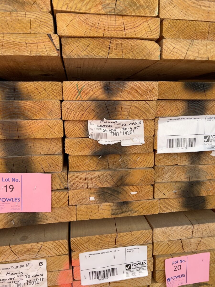 240X45 T3 GREEN MGP10 TREATED PINE-24/5.4