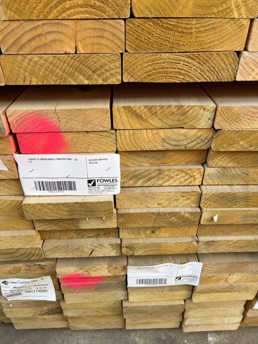 190X45 T3 GREEN MGP10 TREATED PINE- 32/2.4